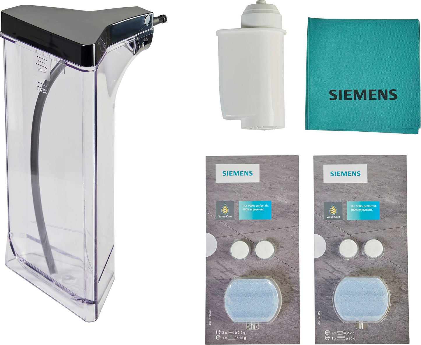 Kaffeevollautomat EQ900 TQ903D43 aus Edelstahl mit intuitivem 6,8-Zoll-TFT-Display, Geräuschreduzierung, Steuerung über eine App, Barista-Modus, AromaSelect-Funktion und drei individuellen Profilen.